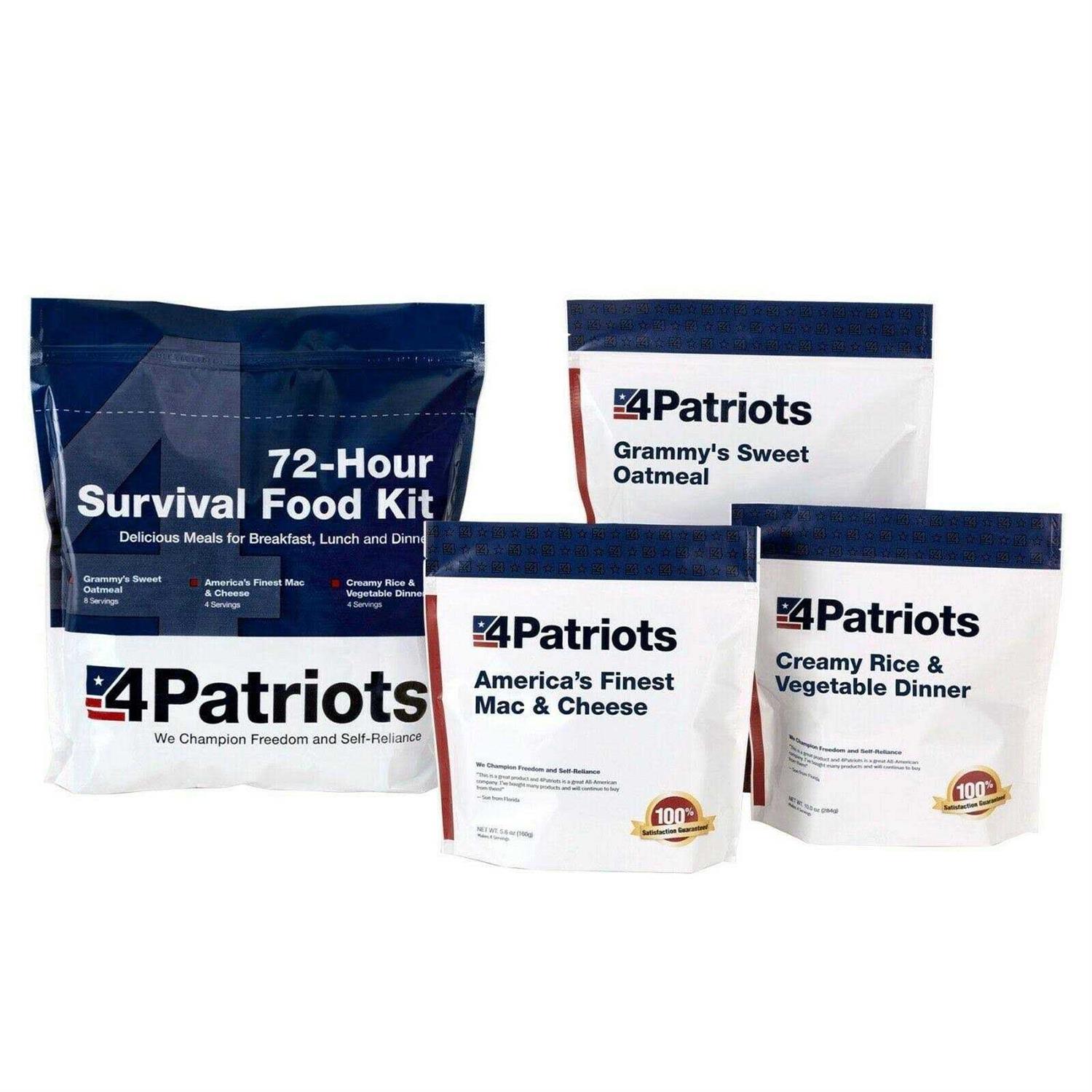 4Patriots 72-Hour Emergency Food Supply Survival Kit - Image 4