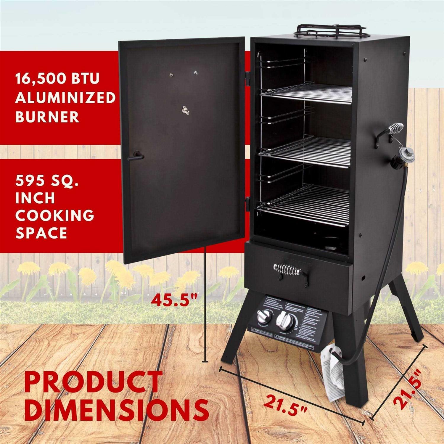 Char Broil Vertical Gas Smoker - Image 2