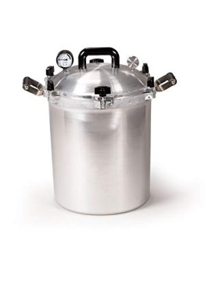 All American 930 Canner Pressure Cooker, 30 qt, Silver