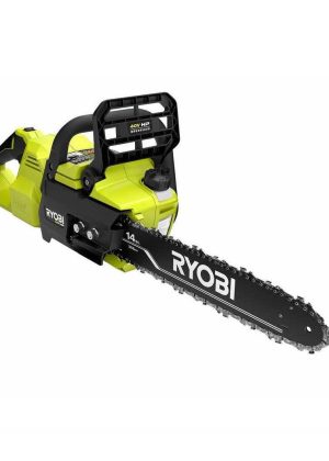 RYOBI 40-Volt HP Brushless 14 in. Electric Cordless Chainsaw Ry405010