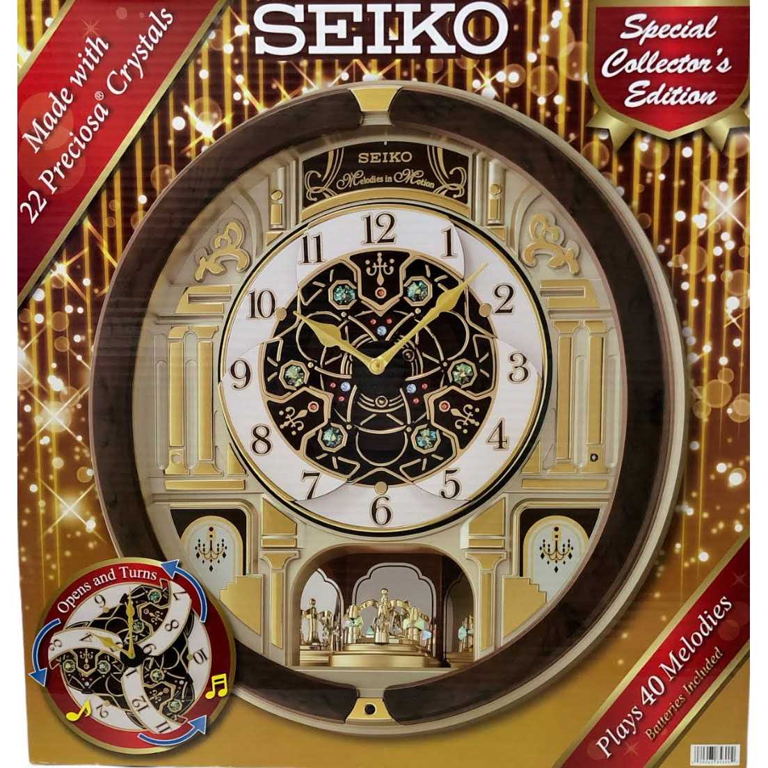 Seiko Melodies in Motion Wall Clock - Image 2