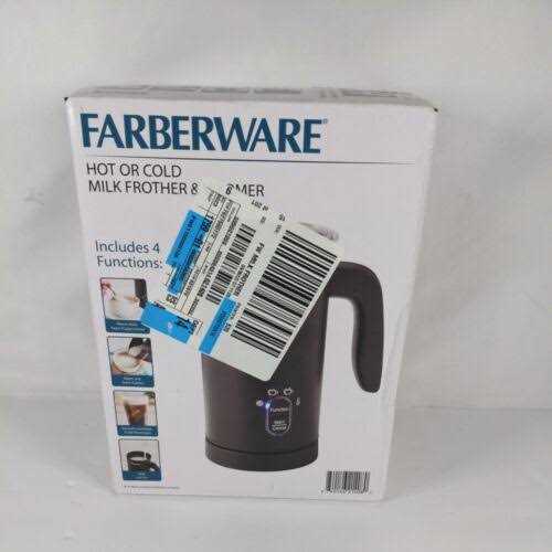 Farberware 10 oz Electric Milk Frother 4 in 1 Automatic Foam Maker - Image 5