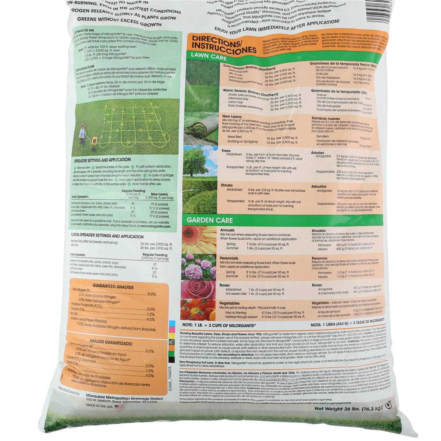 Milorganite Nitrogen Fertilizer - Image 3
