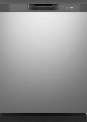 GE 24 in. Built-in Tall Tub Front Control Stainless Steel Dishwasher with 60 dBA