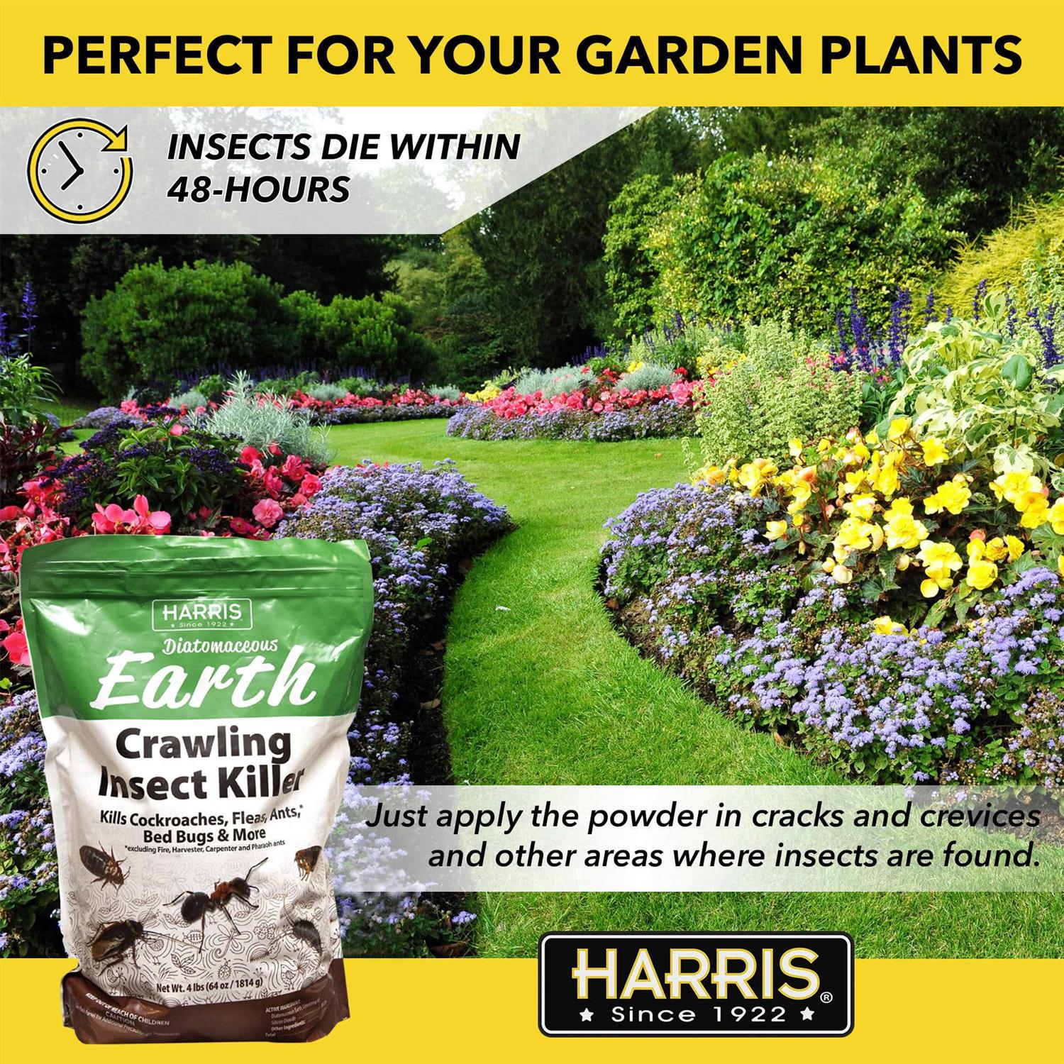 Harris Diatomaceous Earth Crawling Insect Killer - Image 2