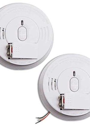 Kidde Smoke Detector Hardwired Smoke Alarm with Battery Backup i12060