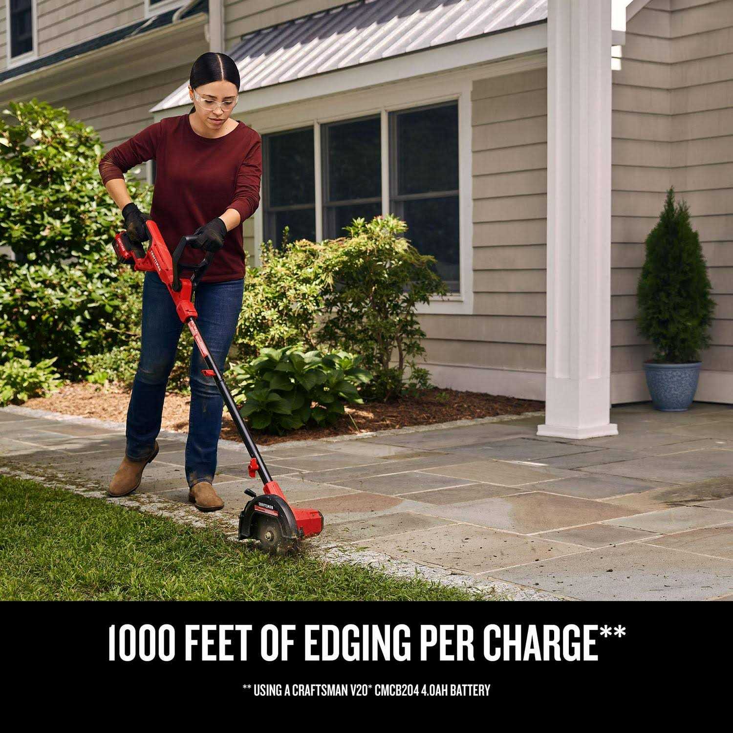 Craftsman 20v Lawn Edger Tool CMCED400B - Image 5