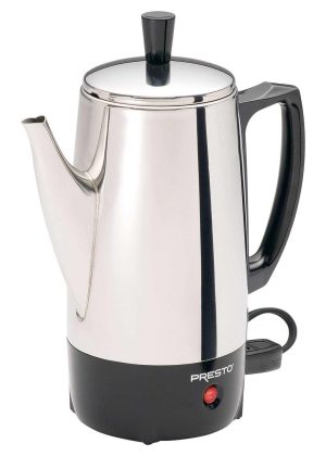 Presto 6-Cup Stainless Steel Coffee 02822
