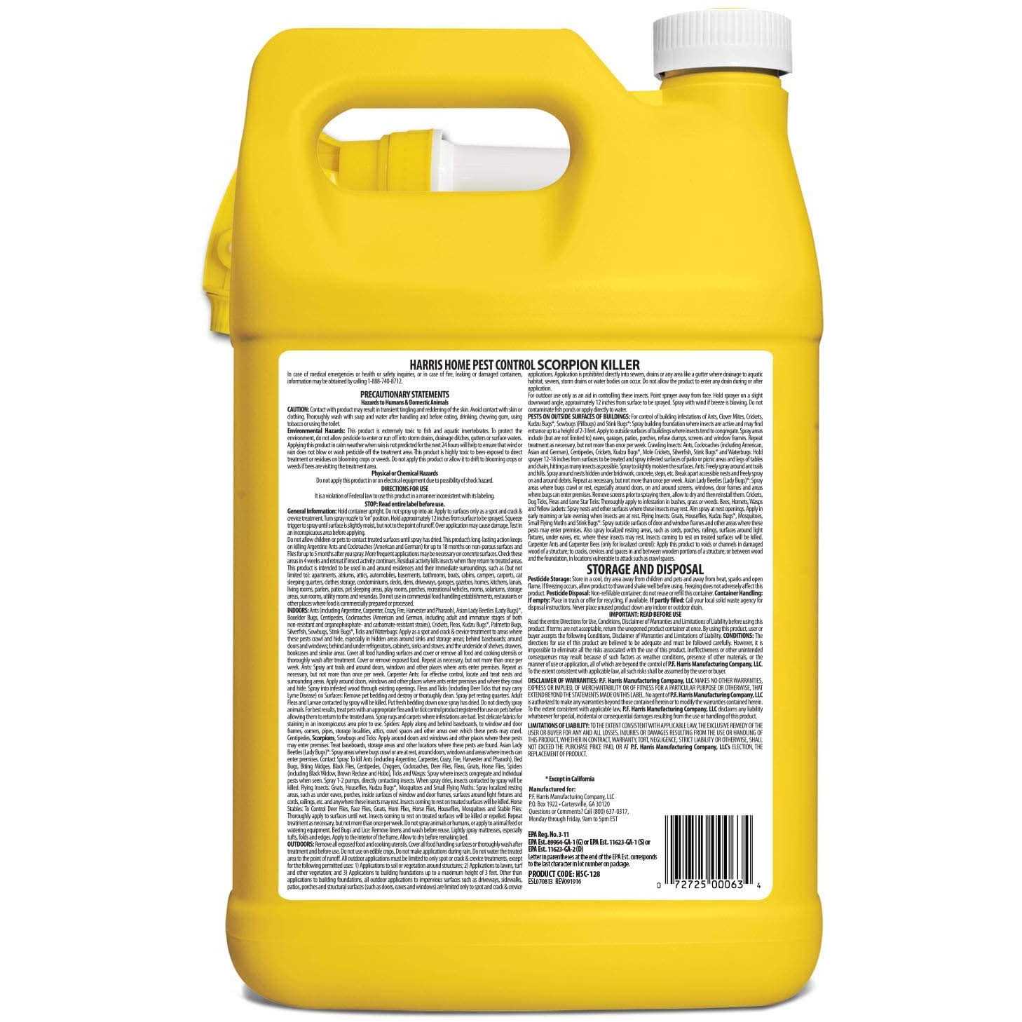 Harris Scorpion Killer Gallon Spray - Image 2