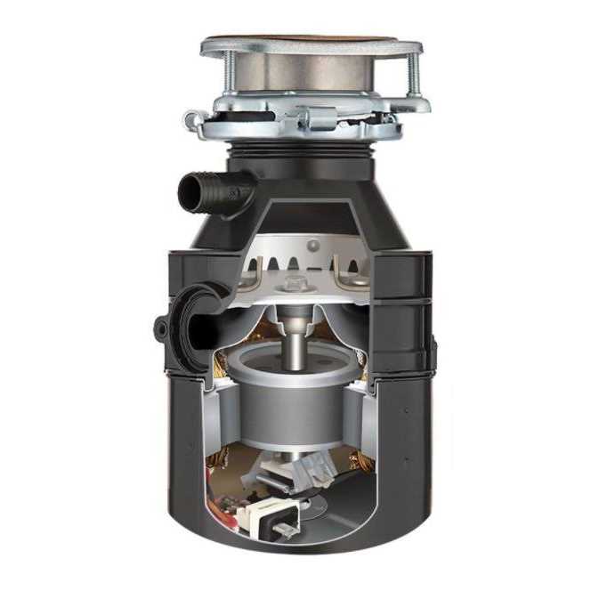 InSinkErator Badger 500 1/2 HP Continuous Feed Garbage Disposal - Image 5