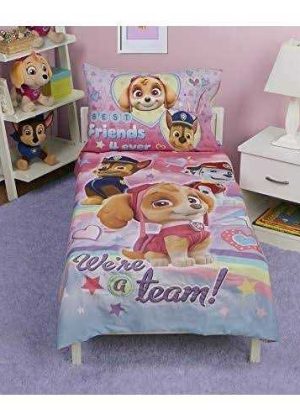 Paw Patrol 4-Piece Skye Toddler Bedding Set