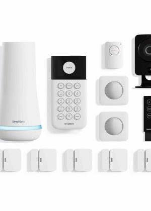 Simplisafe 12 Piece Wireless Home Security System w/HD Camera