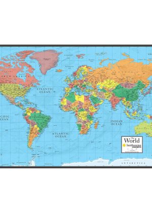 World Wall Map by Smithsonian Journeys