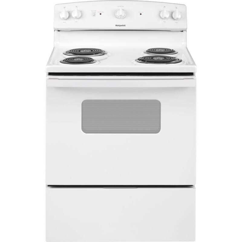 Hotpoint 30 Free-Standing Electric Range RBS330DRWW - Image 4
