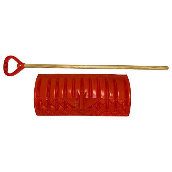 Bigfoot 25 in Orange D-Grip Poly Snow Pusher - Image 5