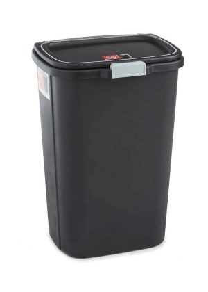 Hefty 13 Gallon Odor Control Touch Lid Trash Can