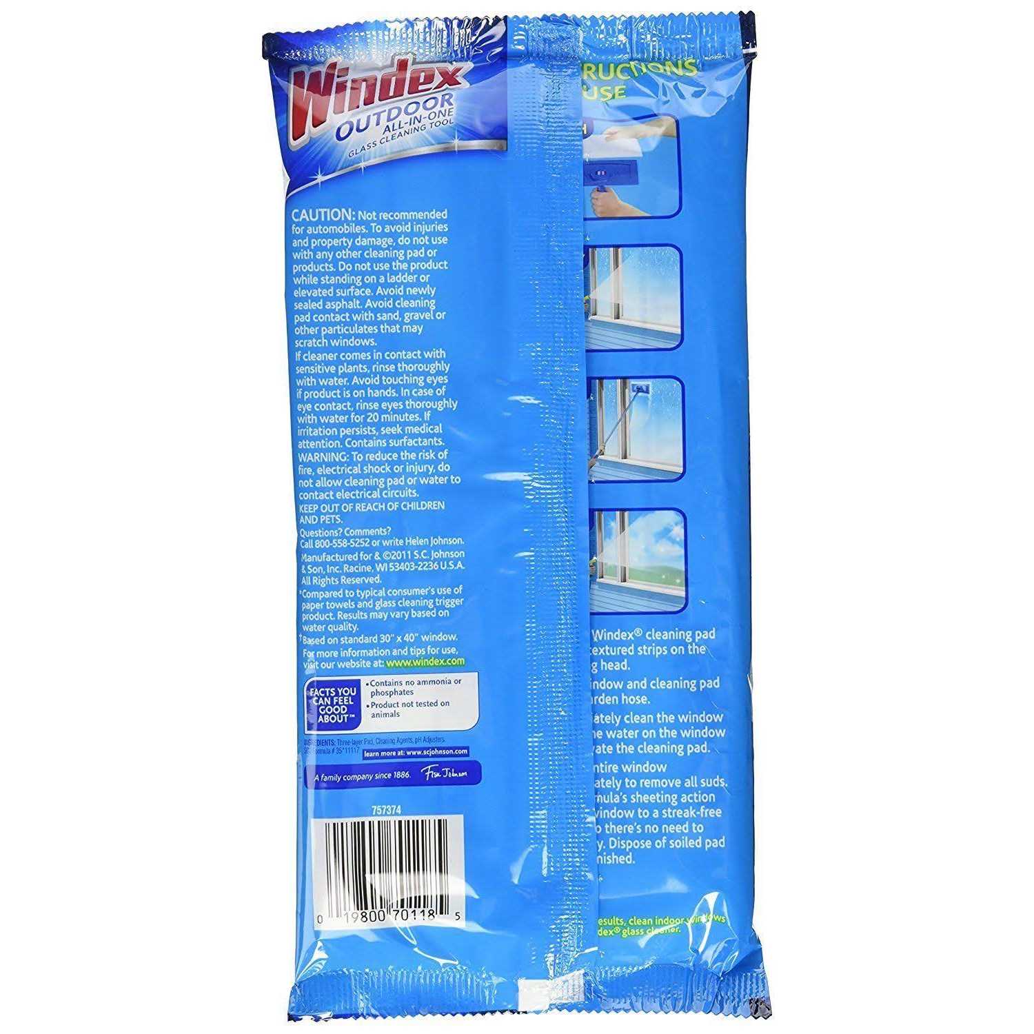 Windex Outdoor All-In-One Refill Pads - Image 4