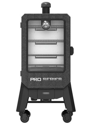 Pit Boss Pro Series 1077-Sq in Black Sand Pellet Smoker 10739