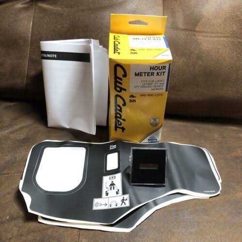 Cub Cadet Ultima Hour Meter Kit 490-900-C075 - Image 3