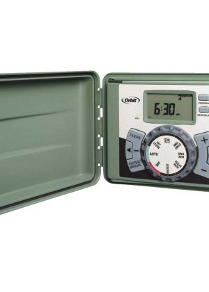 Orbit 57894 4-Station Easy-Set Logic Indoor/Outdoor Sprinkler Timer