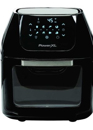Powerxl Air Fryer Oven 10 Quart Hot Air Fryer, Rotisserie and Food Dehydrator
