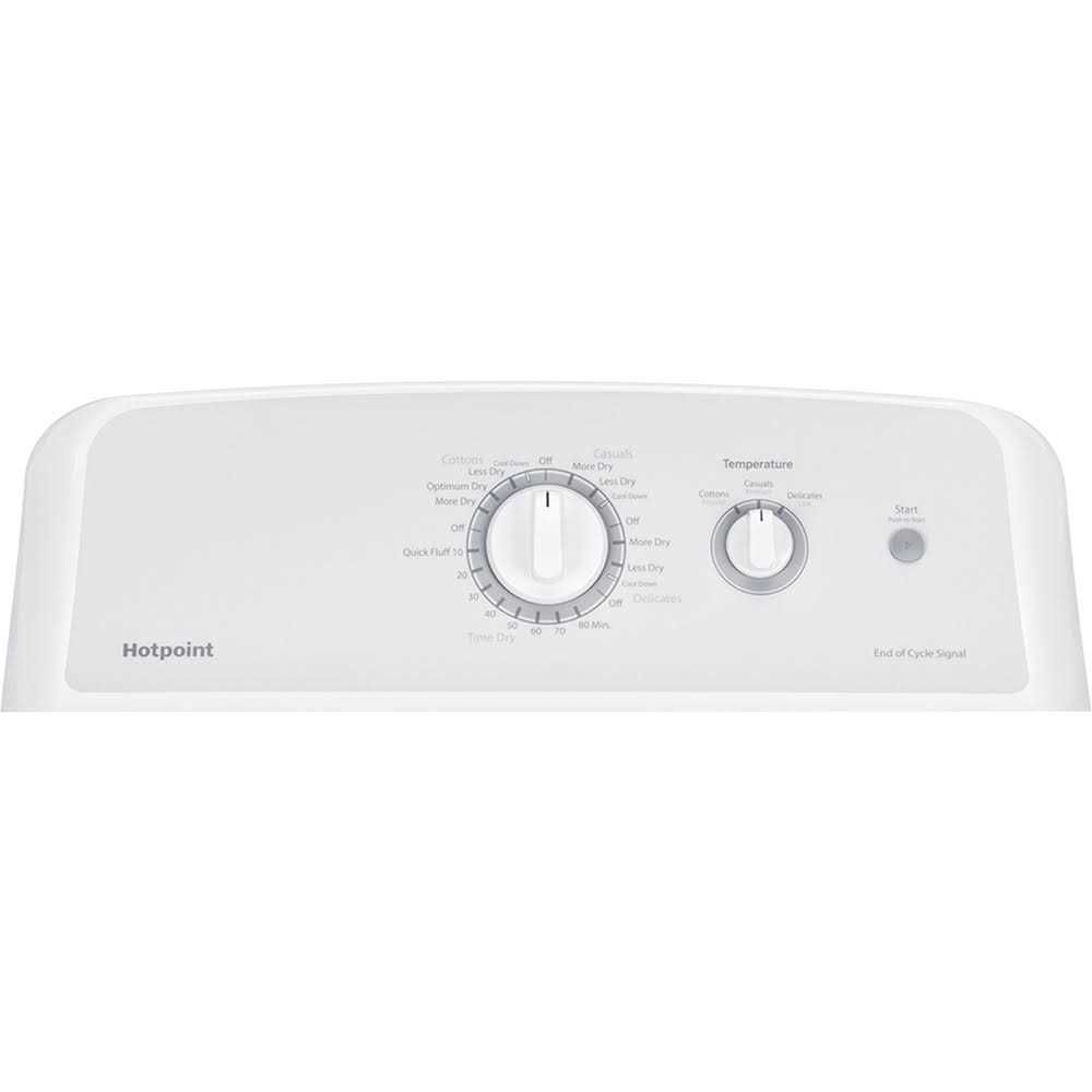 Hotpoint 6.2-Cu Ft Electric Dryer - Image 5