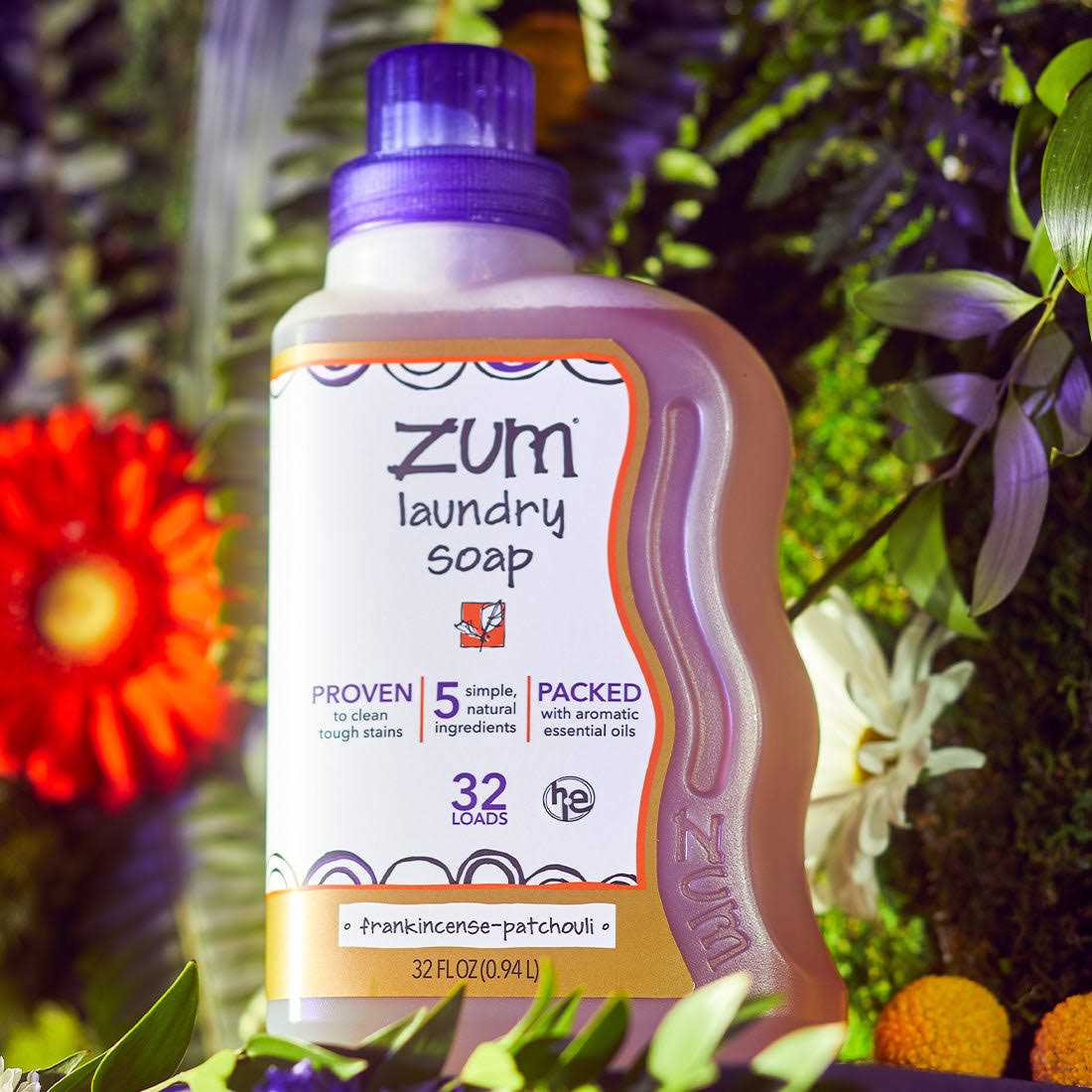 Zum Frankincense Patchouli Laundry Soap - Image 2