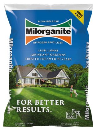 Milorganite Slow-Release Nitrogen Lawn Fertilizer