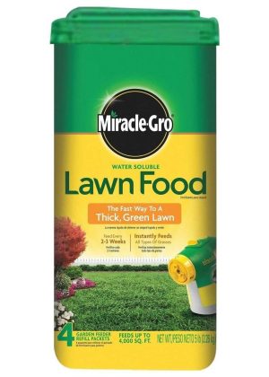 Miracle Gro Water Soluble Lawn Food