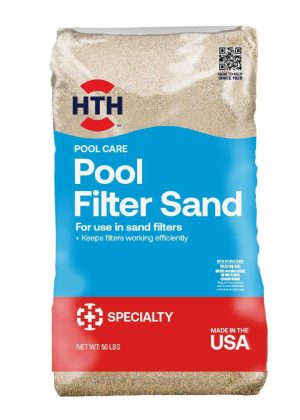 HTH Pool Care Pool Filter Sand 50 lb