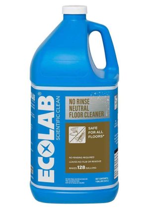 ECOLAB 1 Gal. No Rinse Neutral Floor Concentrate Cleaner