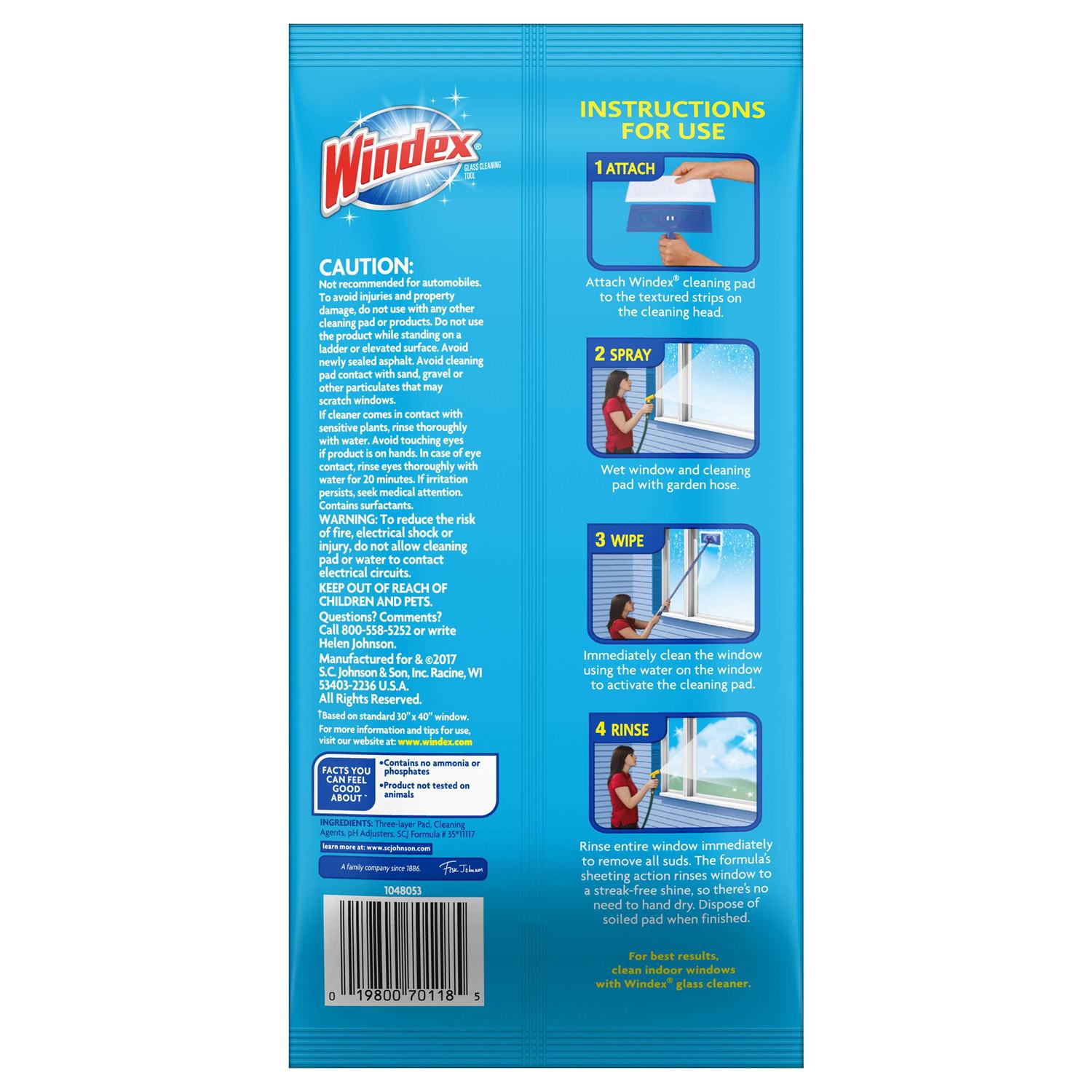 Windex Outdoor All-In-One Refill Pads - Image 4