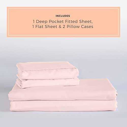 Night Sweats The Original PeachSkinSheets Moisture Wicking 1500Tc Soft Sheet Set - Image 3
