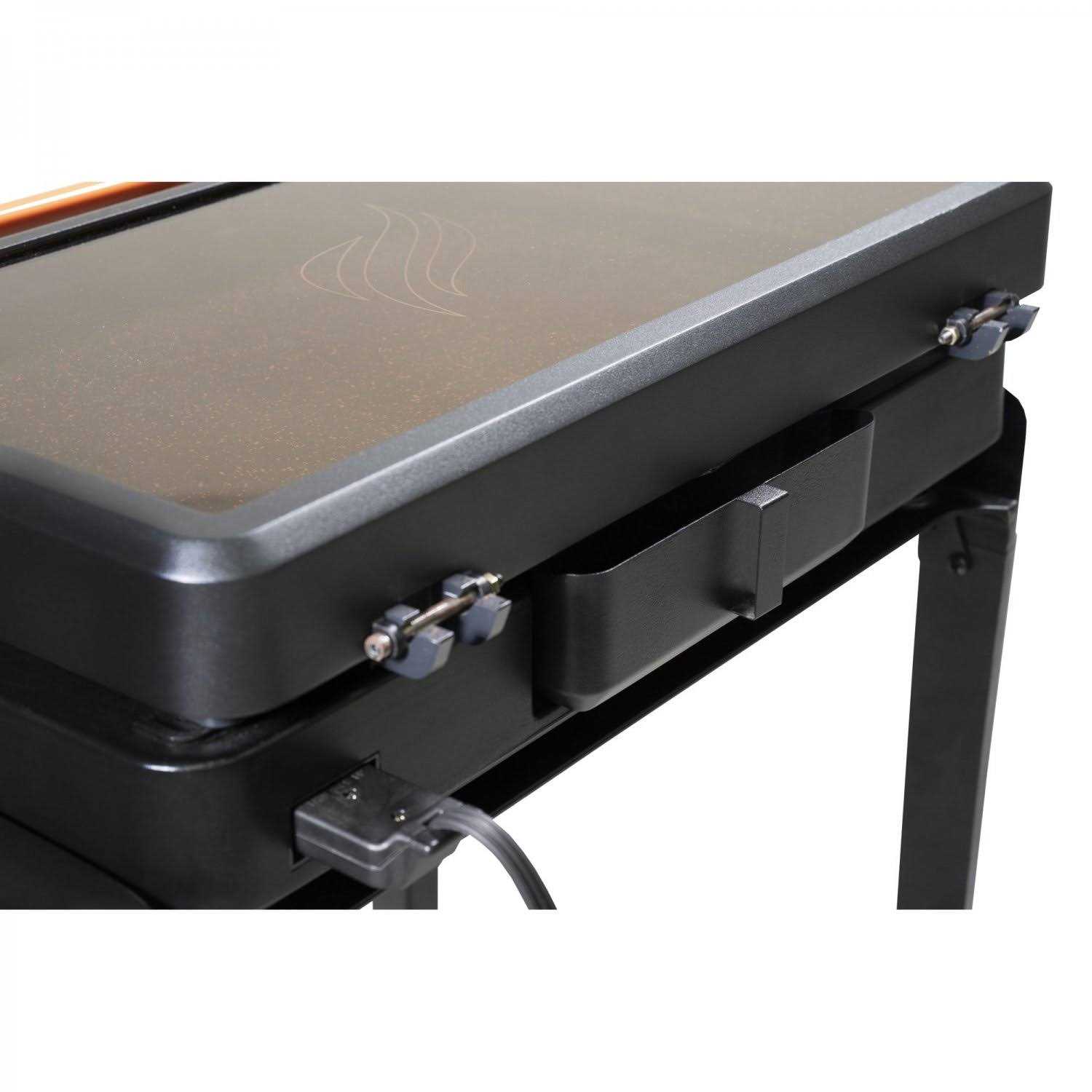 Blackstone E-Series 2-Burner 22 Electric Tabletop Griddle with Prep Cart - Image 2