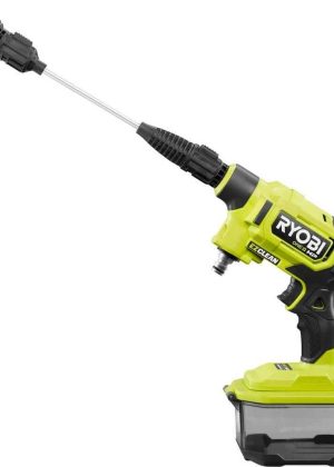 Ryobi ONE+ HP 18V Brushless EZClean 600 PSI 0.7 GPM Cordless Cold Water Power Cleaner with 4.0 Ah Battery and Charger