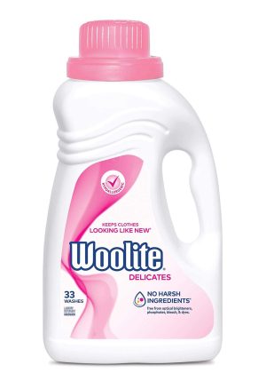 Woolite Delicates Hypoallergenic Liquid Laundry Detergent 50 oz 33 Washes Machine and Hand Wash Eligible