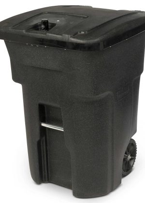 Toter Black Bear-Tight Wheeled Trash Can