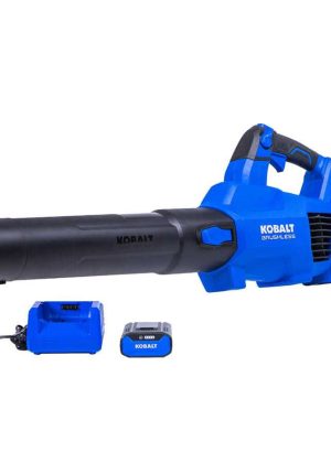 Kobalt Gen4 40-volt 520-CFM 120-MPH Battery Handheld Leaf Blower 4 Ah