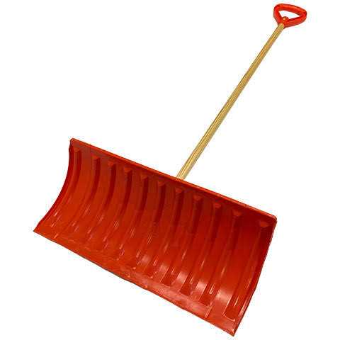 Bigfoot 25 in Orange D-Grip Poly Snow Pusher - Image 3