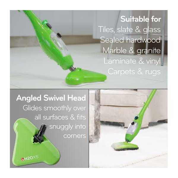 H2O Mop X5 Basic Mop 5 in 1 All Purpose Hand Held Steam Cleaner - Image 2