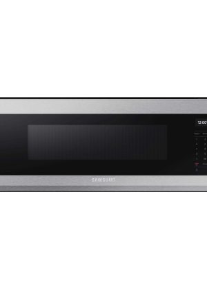 Samsung 1.1 cu. ft. Smart SLIM Over-the-Range Microwave with 550 CFM Hood Ventilation ME11A7710DS