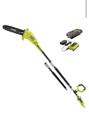 RYOBI 40V 10 in. Cordless Battery Pole Saw with 2.0 Ah Battery and Charger