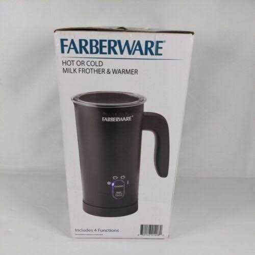 Farberware 10 oz Electric Milk Frother 4 in 1 Automatic Foam Maker - Image 4