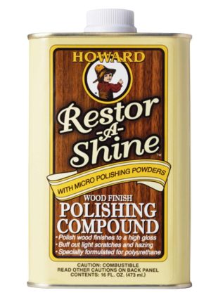 Howard Restor-A-Shine Wood Finish Polishing Compound