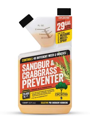 Ike’s Sandbur and Crabgrass Preventer