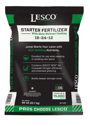 Lesco Covers Up To 15000-sq ft 18-24-12 Lawn Starter 2759159