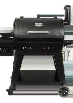Pit Boss Pro Series 850-Sq in Hammertone Pellet Grill with smart compatibility 10575
