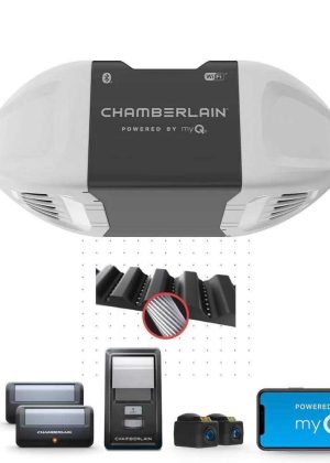 Chamberlain 3/4 HP Smart Quiet Belt Drive Garage Door Opener B4505T