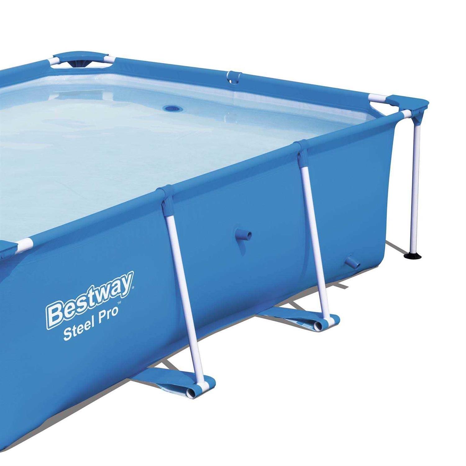Bestway Steel Pro Rectangular Frame Above Ground Swimming Pool - Image 4