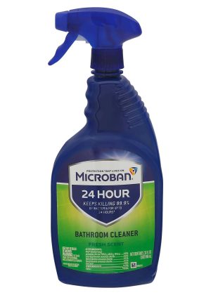 Microban 24 Hour Fresh Scent Bathroom Cleaner Spray